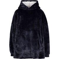 Trespass Women's Cosiness Oversized Hoodie Blanket in Navy
