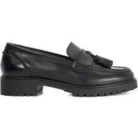 Dune London Women's 'Gracelyn' Leather Loafers in Black | Size: 5
