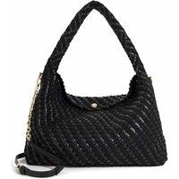 Dune London Women's 'Deliberate L' Shoulder Bag in Black