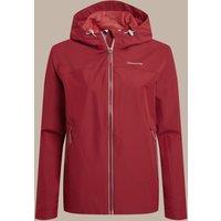 Craghoppers Women's Solla Waterproof Shell Jacket in Red | Size: 12