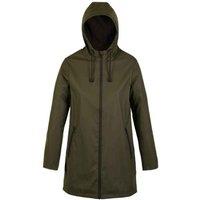 NEOBLU Women's Antoine Wax Parka in Khaki | Size: Medium