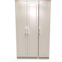 Ready Assembled 2 U Norfolk 3 Door Wardrobe (Ready Assembled) in Taupe