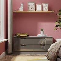 Ready Assembled 2 U Holborn 4 Drawer Bed Box (Ready Assembled) in Mid Grey