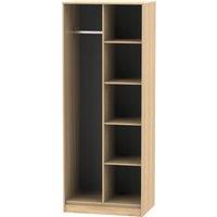 Ready Assembled 2 U Fuji Open Wardrobe (Ready Assembled) in Natural