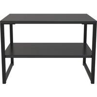 Ready Assembled 2 U Tamworth Lamp Table (Ready Assembled) in Black