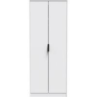 Ready Assembled 2 U Fuji 2 Door Wardrobe (Ready Assembled) in White