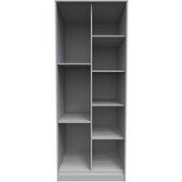 Ready Assembled 2 U Carlton Tall Shelf Unit (Ready Assembled) in Grey
