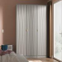 Ready Assembled 2 U Dallas 3 Door Wardrobe (Ready Assembled) in Grey