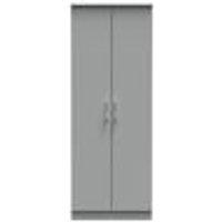 Ready Assembled 2 U Cornwall 2 Door Wardrobe (Ready Assembled) in Dark Grey