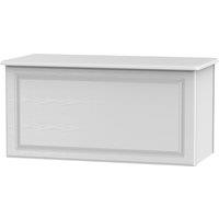 Ready Assembled 2 U Hilton Blanket Box (Ready Assembled) in White