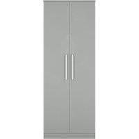 Ready Assembled 2 U Gloucester 2 Door Wardrobe (Ready Assembled) in Dark Grey