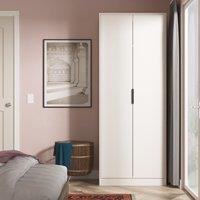 Ready Assembled 2 U Fuji 2 Door Wardrobe (Ready Assembled) in Taupe