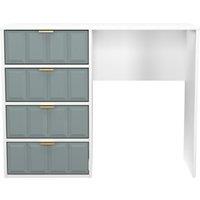 Ready Assembled 2 U Metro 4 Drawer Vanity (Ready Assembled) in Duck Egg Blue