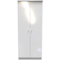 Ready Assembled 2 U Broadway 2 Door Wardrobe (Ready Assembled) in White