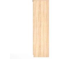 Ready Assembled 2 U Windsor Triple Mirror Wardrobe (Ready Assembled) in Light Oak