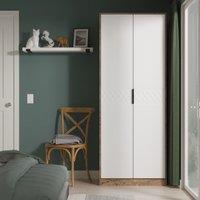Ready Assembled 2 U Islay 2 Door Wardrobe (Ready Assembled) in White