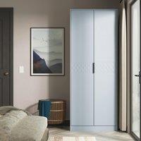 Ready Assembled 2 U Islay 2 Door Wardrobe (Ready Assembled) in Light Blue