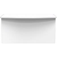 Ready Assembled 2 U Windsor Blanket Box (Ready Assembled) in White