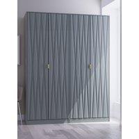Ready Assembled 2 U Dallas Quad Wardrobe (Ready Assembled) in Pale Green