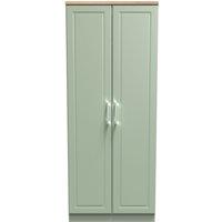 Ready Assembled 2 U Norfolk 2 Door Wardrobe (Ready Assembled) in Pale Green