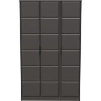 Ready Assembled 2 U Seattle 3 Door Wardrobe (Ready Assembled) in Dark Grey