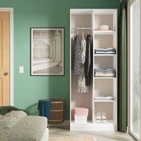 Ready Assembled 2 U Bexley Open Wardrobe (Ready Assembled) in White