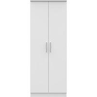 Ready Assembled 2 U Trent 2 Door Wardrobe (Ready Assembled) in White
