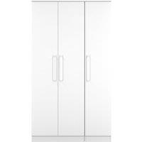 Ready Assembled 2 U Gloucester 3 Door Wardrobe (Ready Assembled) in White