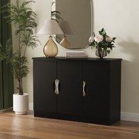 Ready Assembled 2 U Holborn 3 Door Sideboard (Ready Assembled) in Black