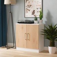 Ready Assembled 2 U Gloucester 2 Door Cabinet (Ready Assembled) in White