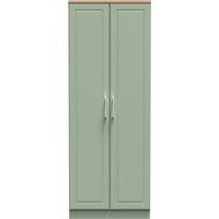 Ready Assembled 2 U Norfolk 2 Door Wardrobe (Ready Assembled) in Pale Green