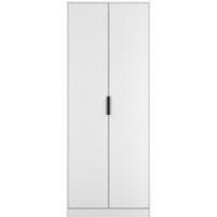 Ready Assembled 2 U Denver 2 Door Wardrobe (Ready Assembled) in White