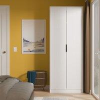 Ready Assembled 2 U Menai 2 Door Wardrobe (Ready Assembled) in White