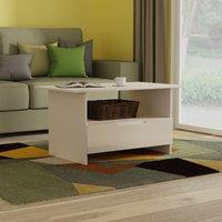 Ready Assembled 2 U Lucca Bottom Drawer Coffee Table (Ready Assembled) in Taupe