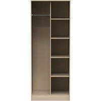 Ready Assembled 2 U Dallas Open Wardrobe (Ready Assembled) in Light Brown