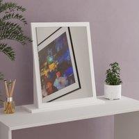 Ready Assembled 2 U Metro Mirror (Ready Assembled) in White