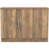Ready Assembled 2 U Trent 3 Door Sideboard (Ready Assembled) in Dark Brown
