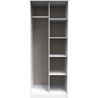 Ready Assembled 2 U Fuji Open Wardrobe (Ready Assembled) in Light Grey