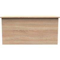 Ready Assembled 2 U Hampshire Blanket Box (Ready Assembled) in Light Oak