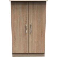 Ready Assembled 2 U Hampshire 2 Door Midi Wardrobe (Ready Assembled) in Light Oak