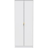 Ready Assembled 2 U Fuji 2 Door Wardrobe (Ready Assembled) in White