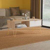 Ready Assembled 2 U Bexley 1 Drawer Coffee Table (Ready Assembled) in Natural