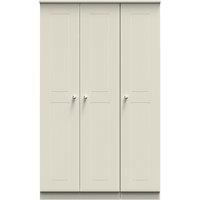 Ready Assembled 2 U Albert Triple Plain Wardrobe (Ready Assembled) in Cream