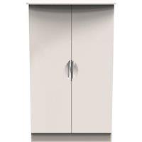 Ready Assembled 2 U Holborn 2 Door Midi Wardrobe (Ready Assembled) in Taupe