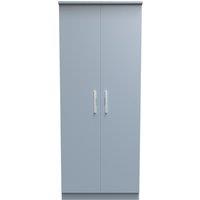 Ready Assembled 2 U Trent 2 Door Wardrobe (Ready Assembled) in Light Blue