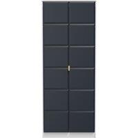 Ready Assembled 2 U Metro 2 Door Wardrobe (Ready Assembled) in Dark Blue