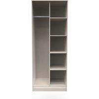 Ready Assembled 2 U Fuji Open Wardrobe (Ready Assembled) in Stone