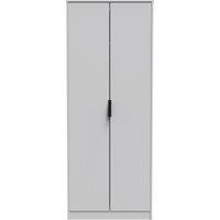 Ready Assembled 2 U Fuji 2 Door Wardrobe (Ready Assembled) in Light Grey