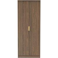 Ready Assembled 2 U Tamworth 2 Door Wardrobe (Ready Assembled) in Walnut