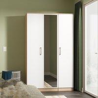 Ready Assembled 2 U Cornwall Triple Mirror Wardrobe (Ready Assembled)